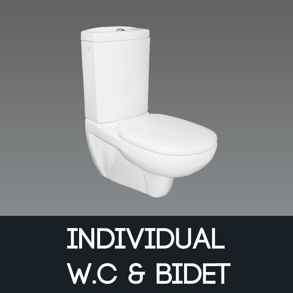 individual wc & bidet